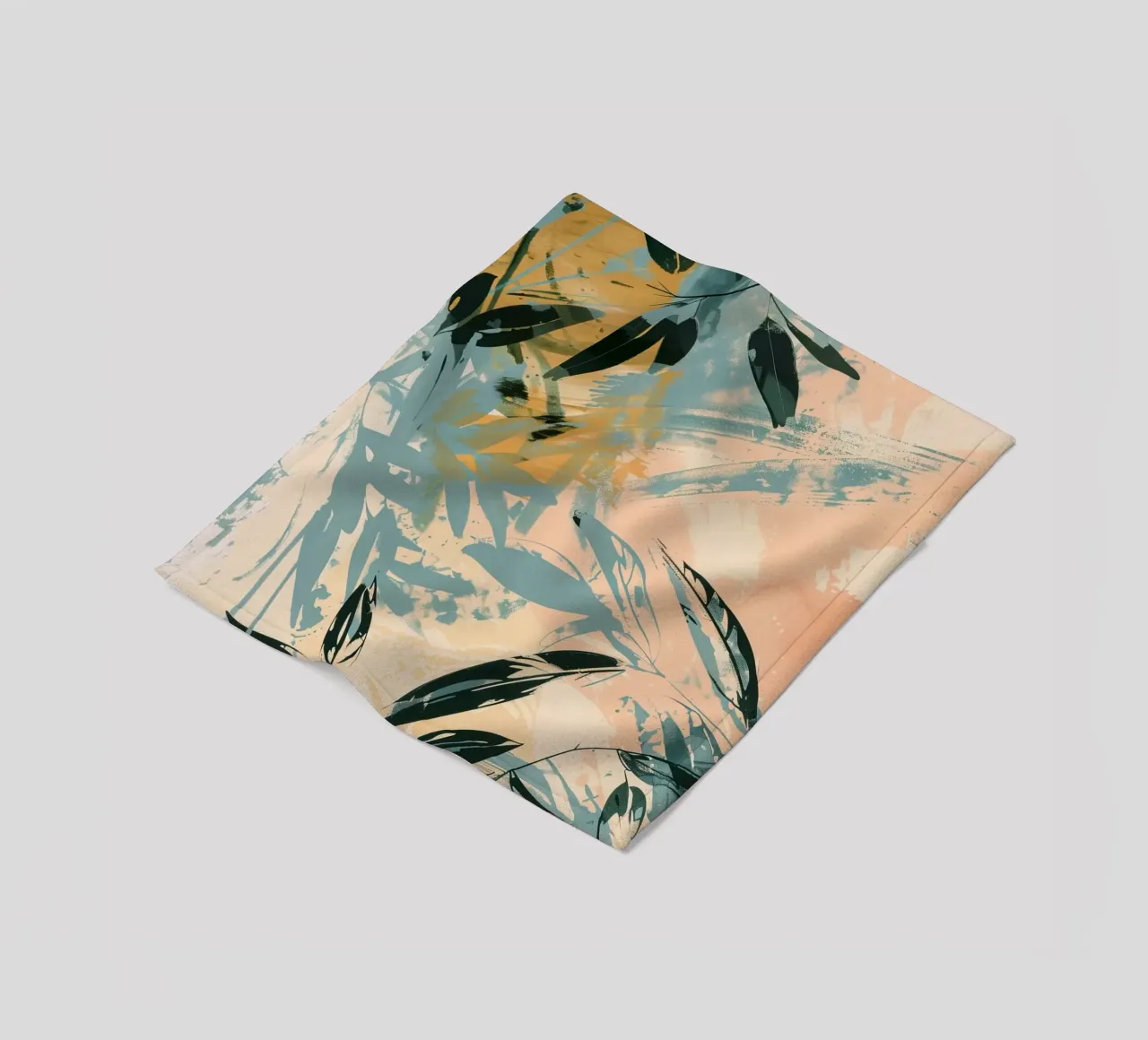 Leaves Tropical A coperta in pile da Mateo