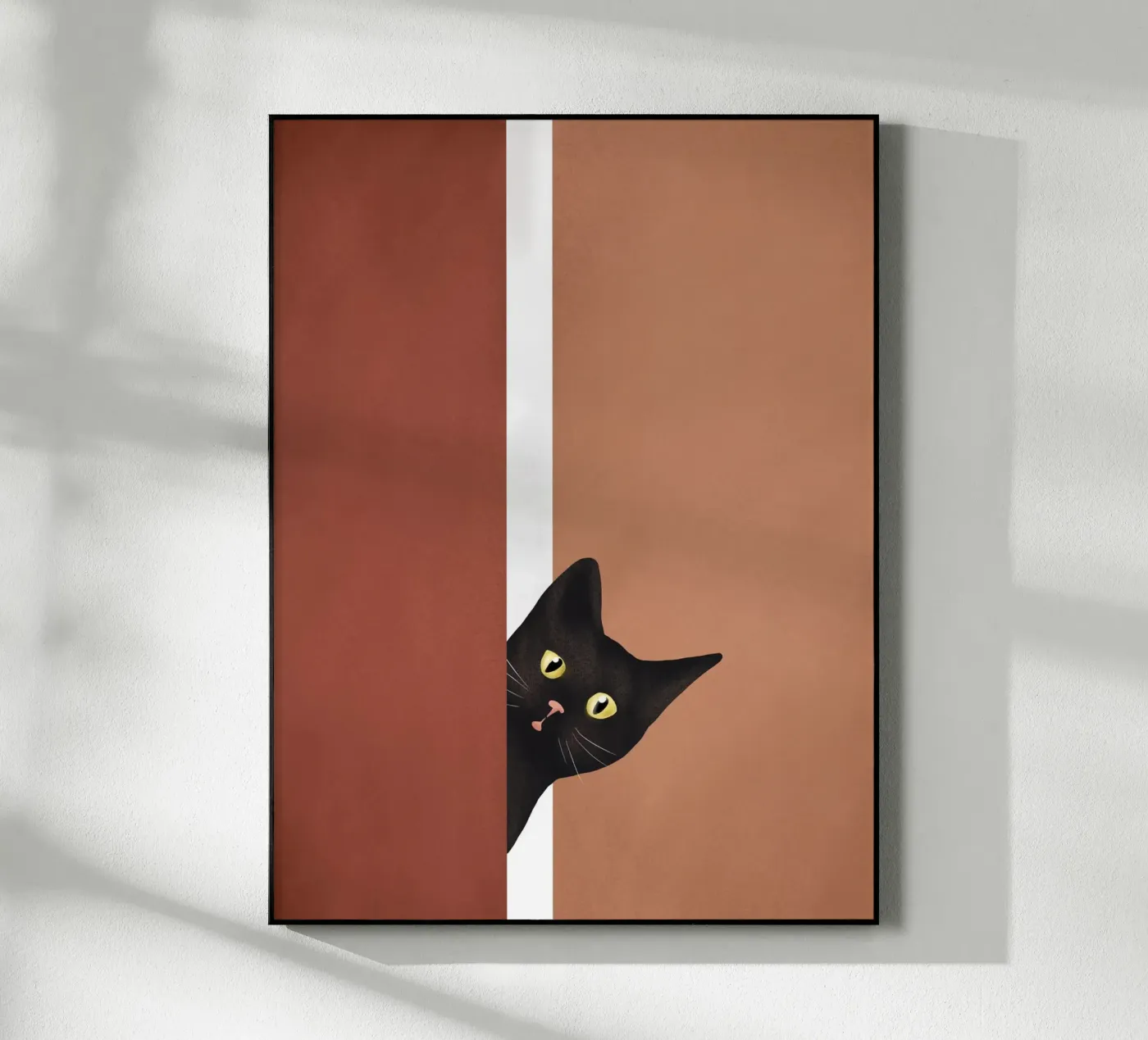 Peeking In Acryl-Glas von cityart