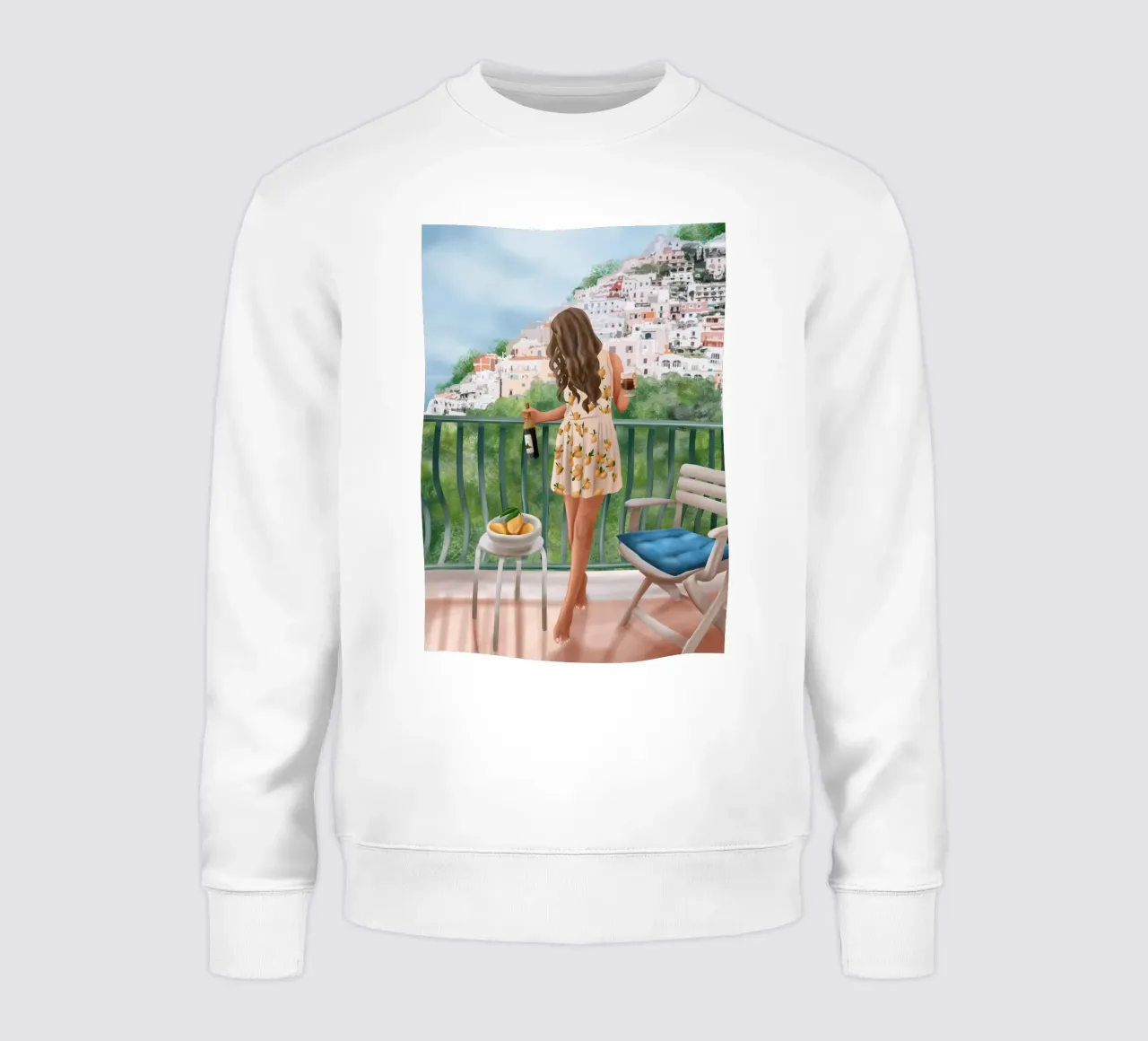 Amalfi Reverie felpa da cityart