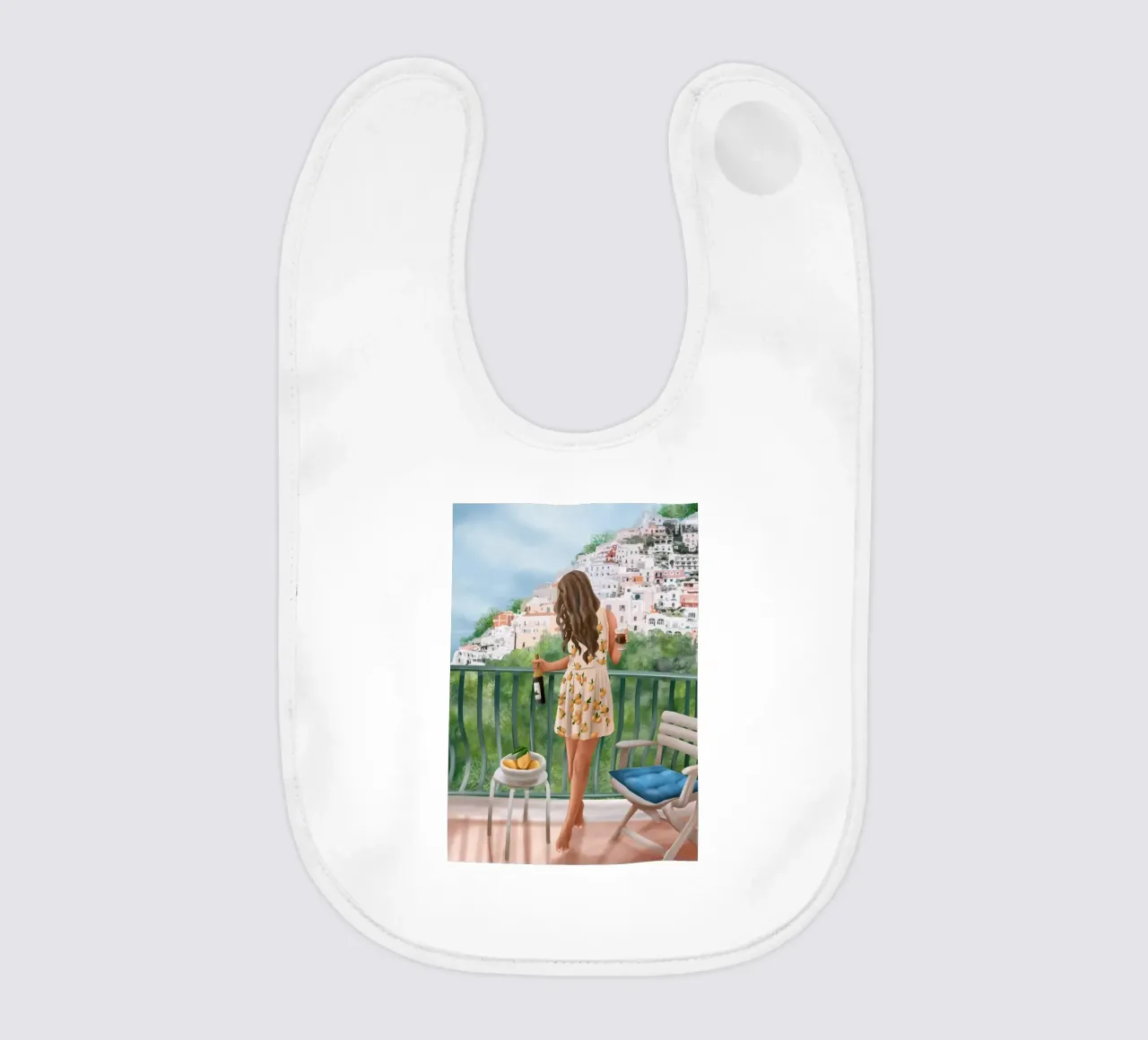 Amalfi Reverie bavaglino da cityart