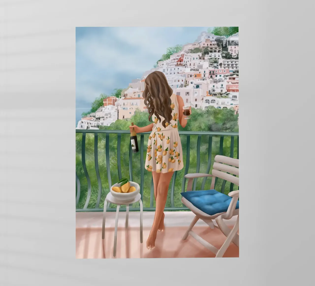 Amalfi Reverie pellicola backlit da cityart