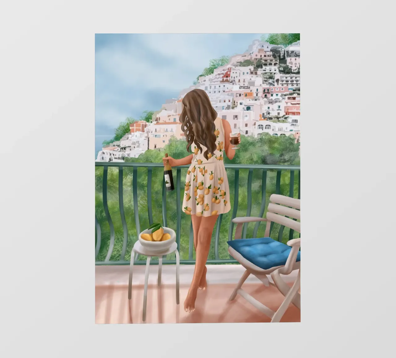 Amalfi Reverie telo in pvc da cityart
