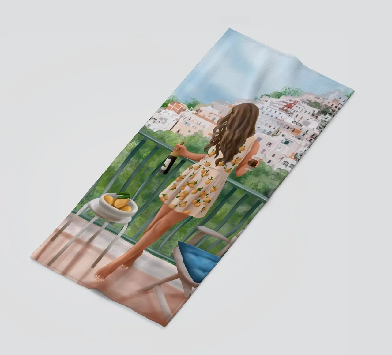Amalfi Reverie telo mare da cityart