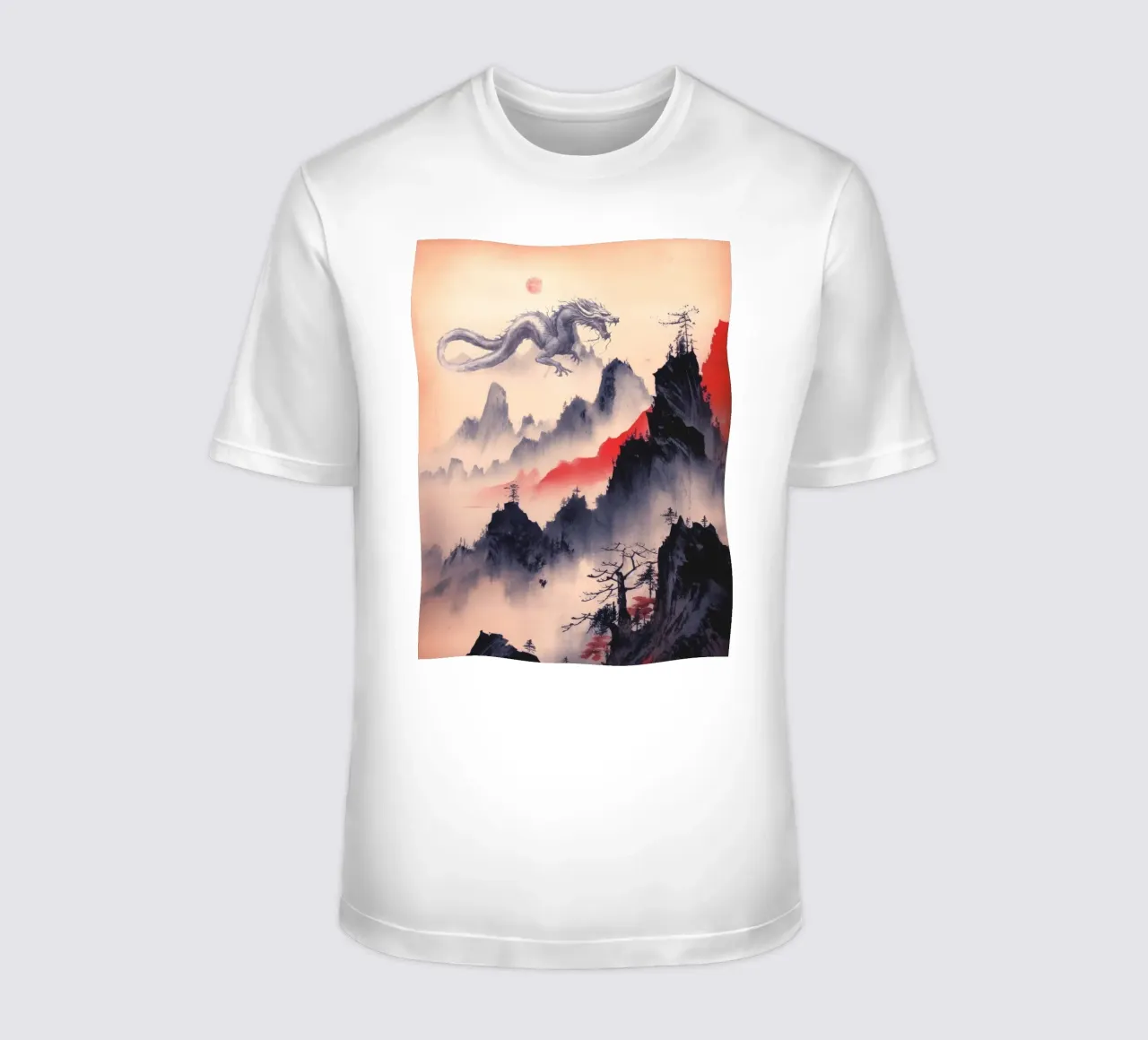 Drago giapponese t-shirt da 🎁 ARTVI-SHOP