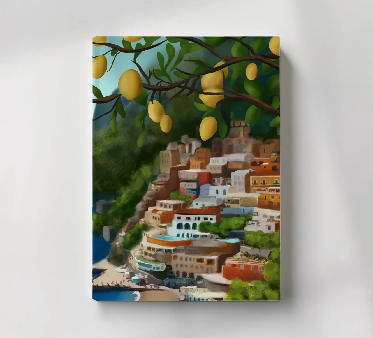 Amalfi Sunshine Grove notebook by cityart