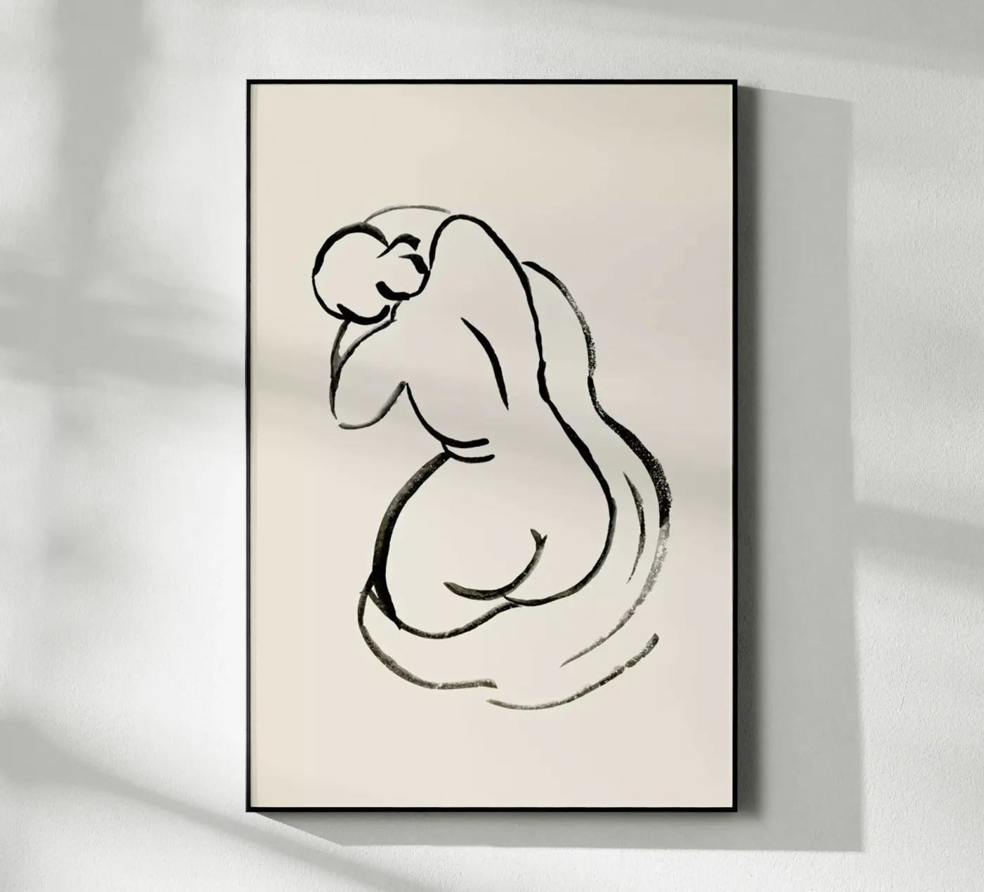 Turned Away Acryl-Glas von Graphite