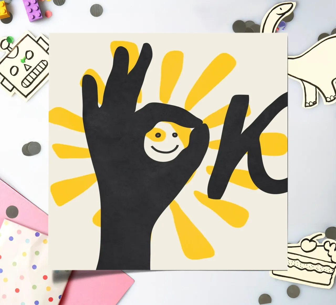 OK sticker sheet by cityart