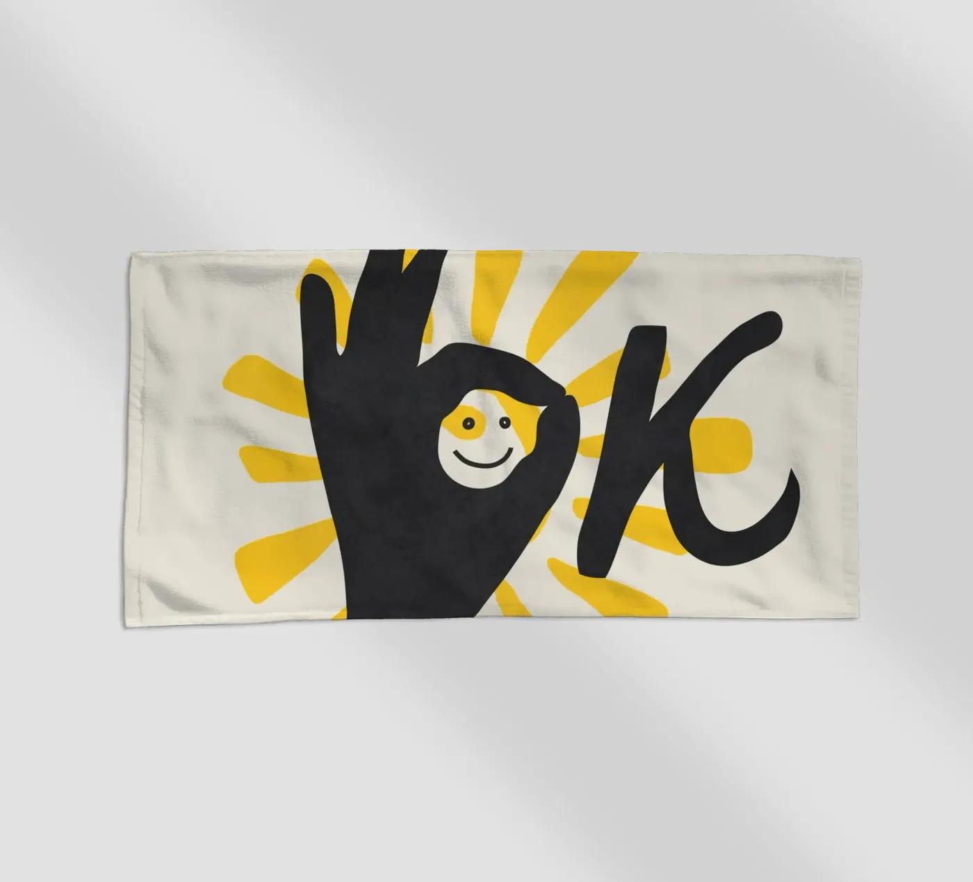 OK beach towel by cityart