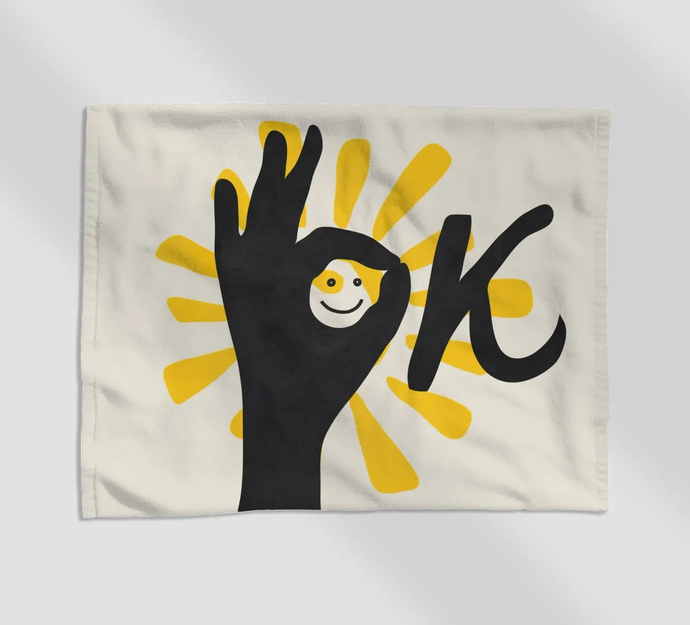 OK beach towel by cityart