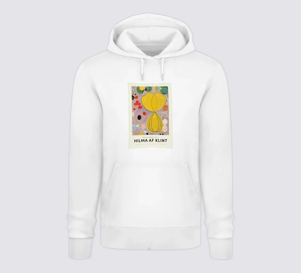 Hilma af Klint - The Ten Largest, No. 7 felpa con cappuccio da Vintage by JUNIQE