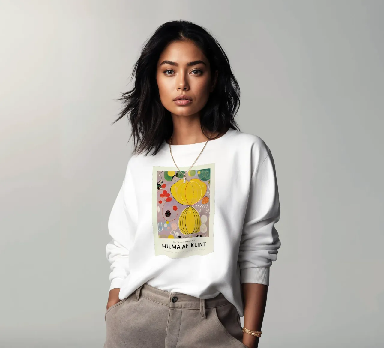 Hilma af Klint - The Ten Largest, No. 7 sweat de Vintage by JUNIQE