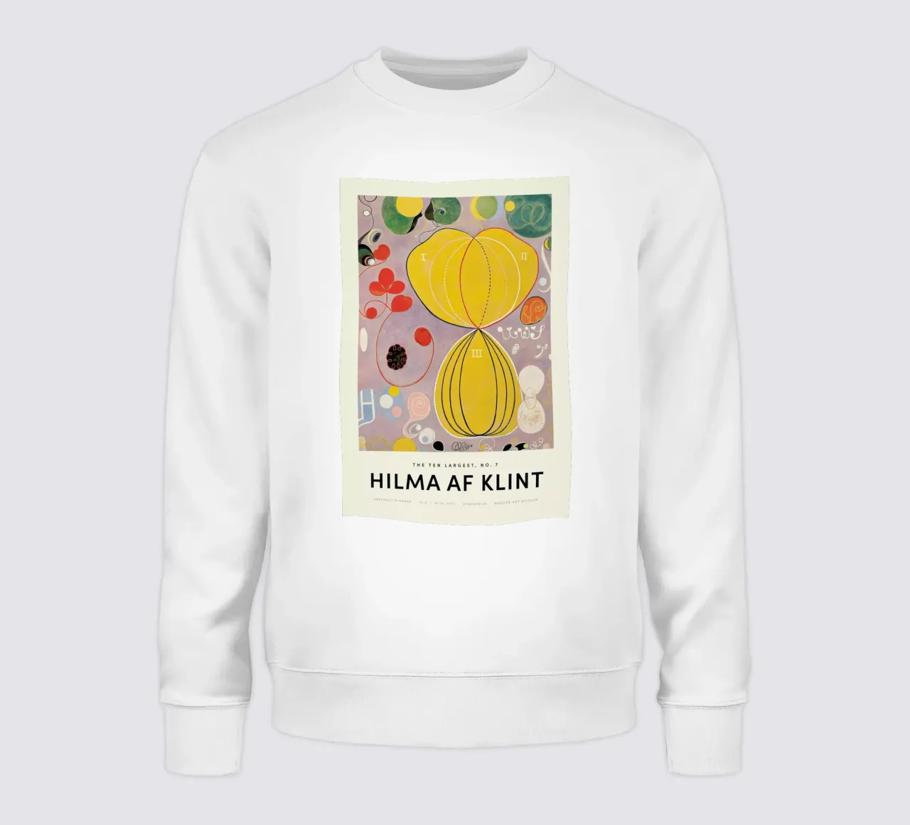 Hilma af Klint - The Ten Largest, No. 7 felpa da Vintage by JUNIQE