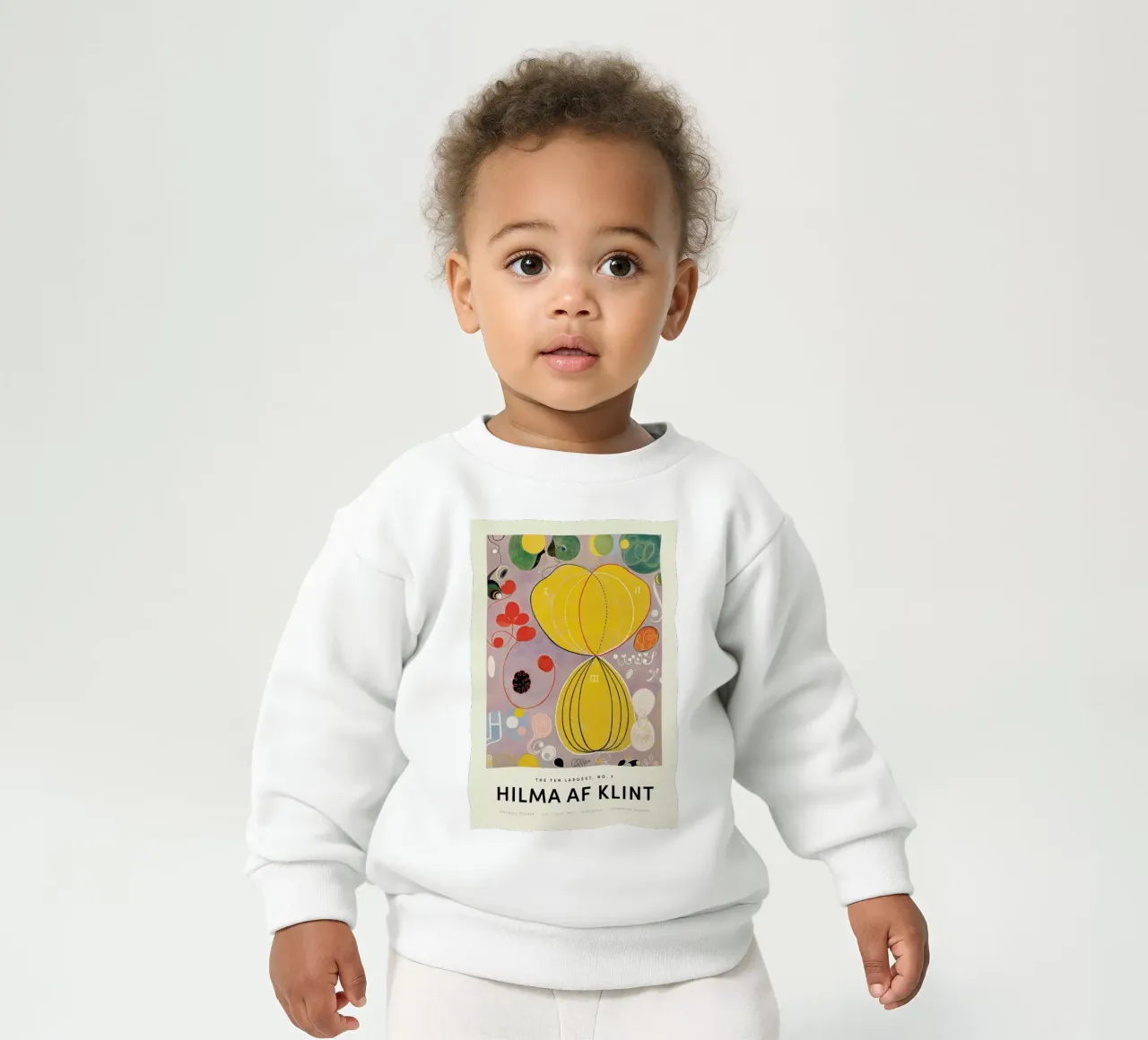Hilma af Klint - The Ten Largest, No. 7 baby sweatshirt van Vintage by JUNIQE