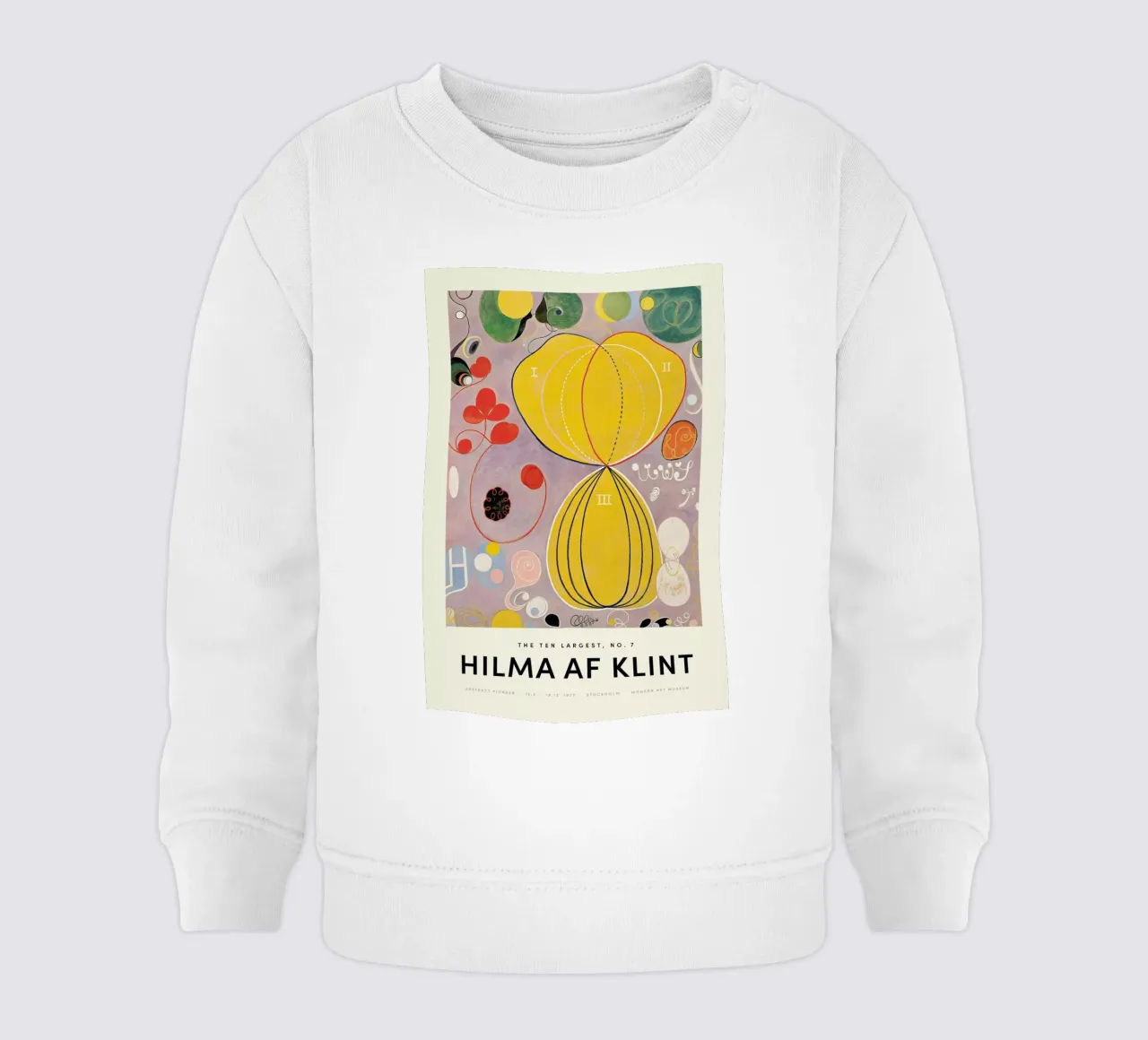 Hilma af Klint - The Ten Largest, No. 7 felpa neonato da Vintage by JUNIQE