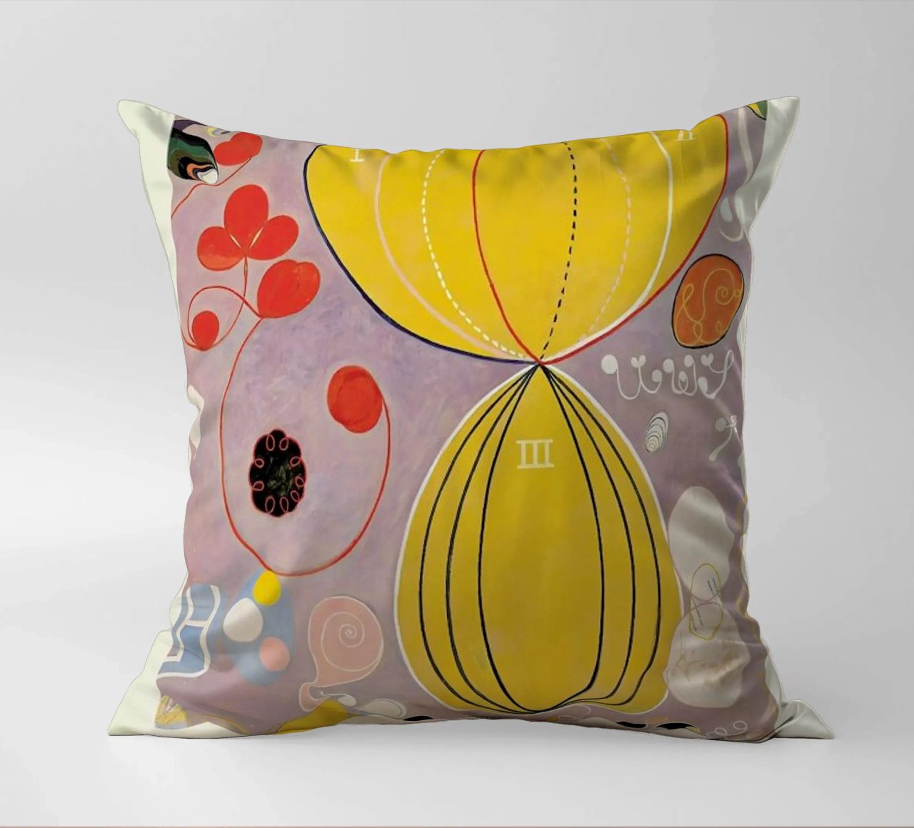 Hilma af Klint - The Ten Largest, No. 7 cuscino da Vintage by JUNIQE