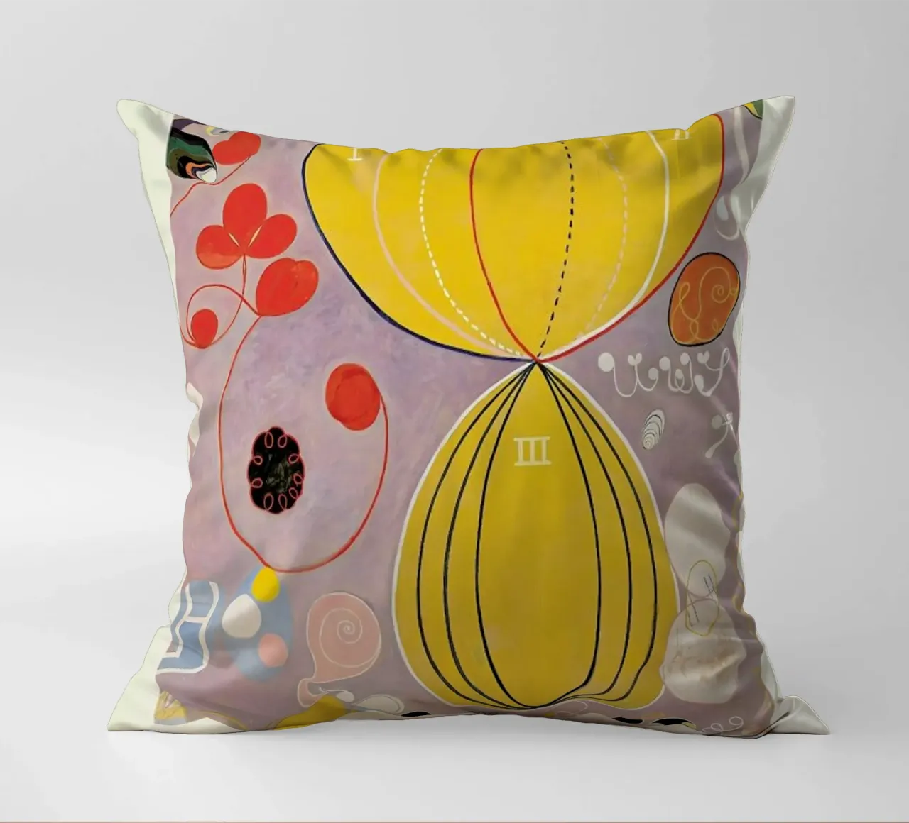 Hilma af Klint - The Ten Largest, No. 7 cojín de Vintage by JUNIQE