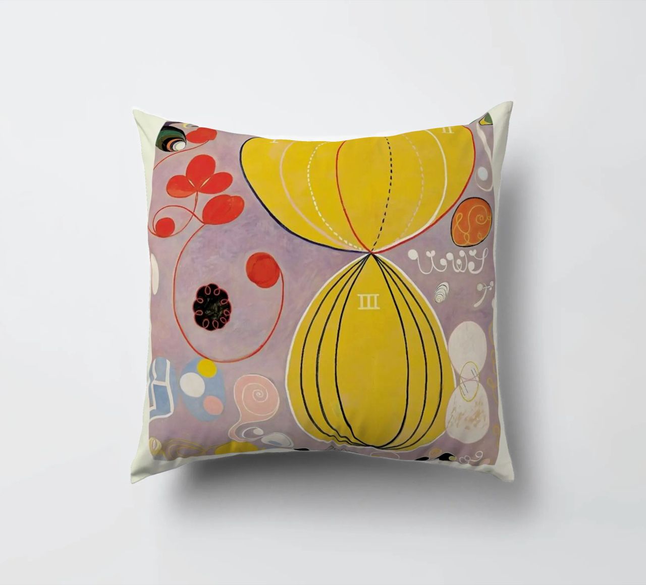 Hilma af Klint - The Ten Largest, No. 7 cuscino da Vintage by JUNIQE