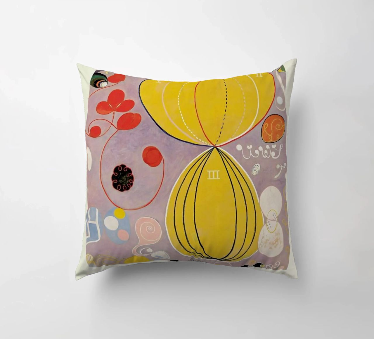 Hilma af Klint - The Ten Largest, No. 7 cuscino da Vintage by JUNIQE