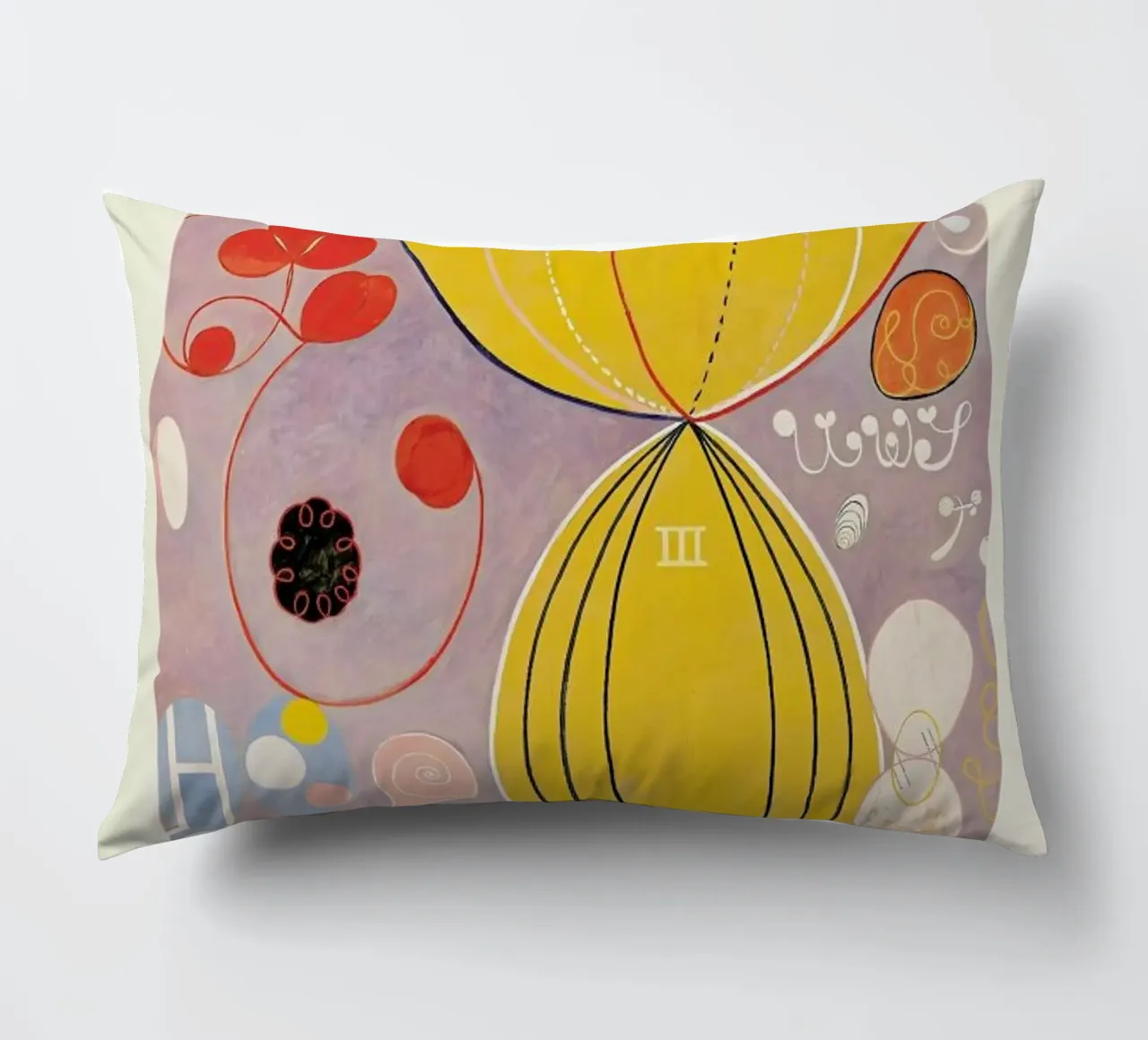 Hilma af Klint - The Ten Largest, No. 7 cojín de Vintage by JUNIQE