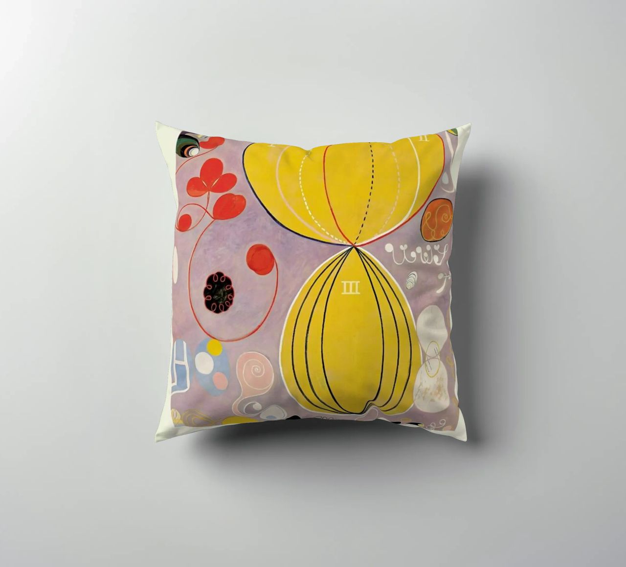 Hilma af Klint - The Ten Largest, No. 7 cuscino da Vintage by JUNIQE