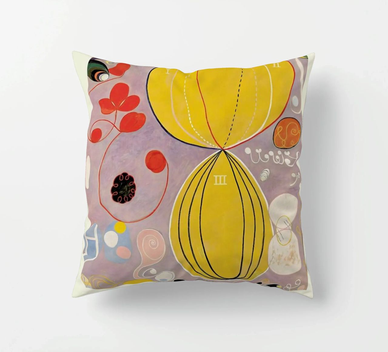 Hilma af Klint - The Ten Largest, No. 7 cuscino da Vintage by JUNIQE