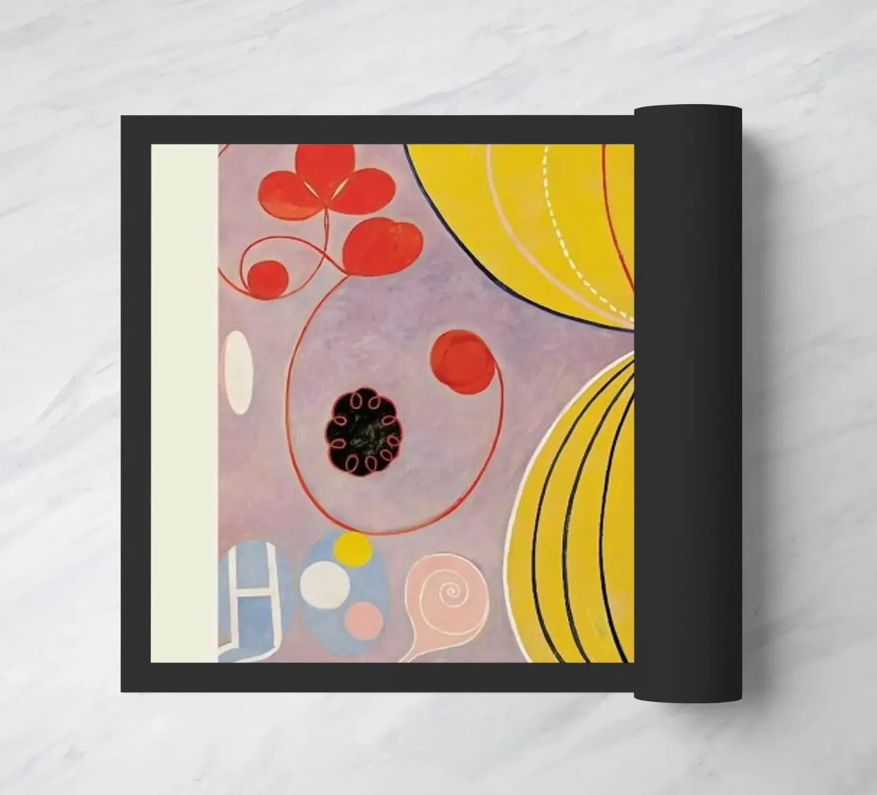Hilma af Klint - The Ten Largest, No. 7 zerbino da Vintage by JUNIQE