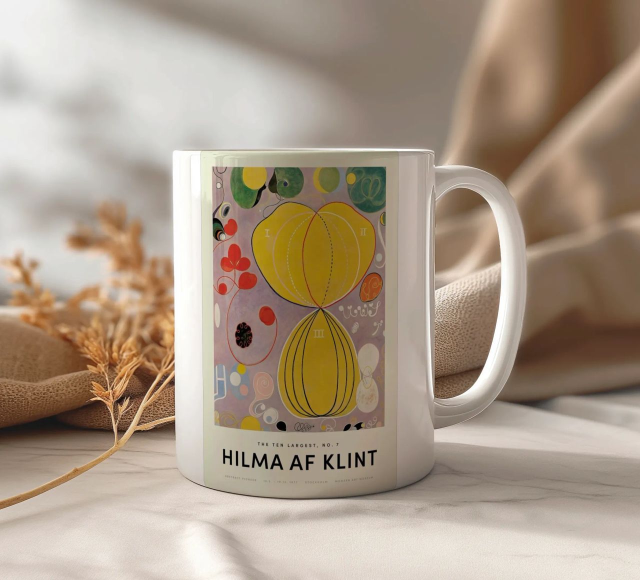 Hilma af Klint - The Ten Largest, No. 7 tazza in ceramica da Vintage by JUNIQE