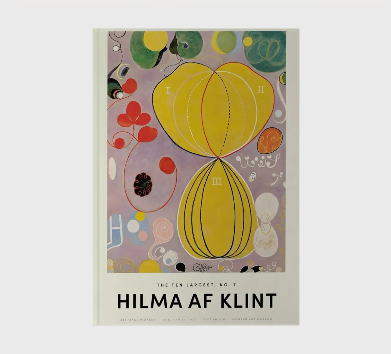 Hilma af Klint - The Ten Largest, No. 7 notebook by Vintage by JUNIQE