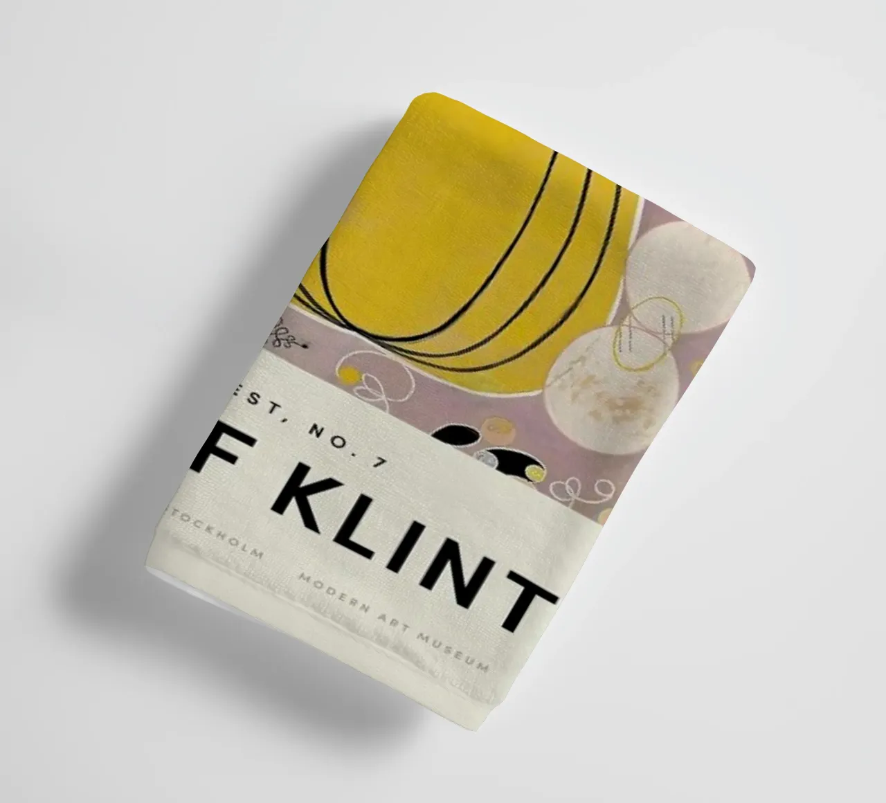 Hilma af Klint - The Ten Largest, No. 7 toalla de baño de Vintage by JUNIQE