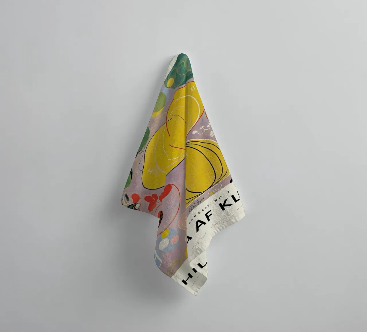 Hilma af Klint - The Ten Largest, No. 7 asciugamano da bagno da Vintage by JUNIQE