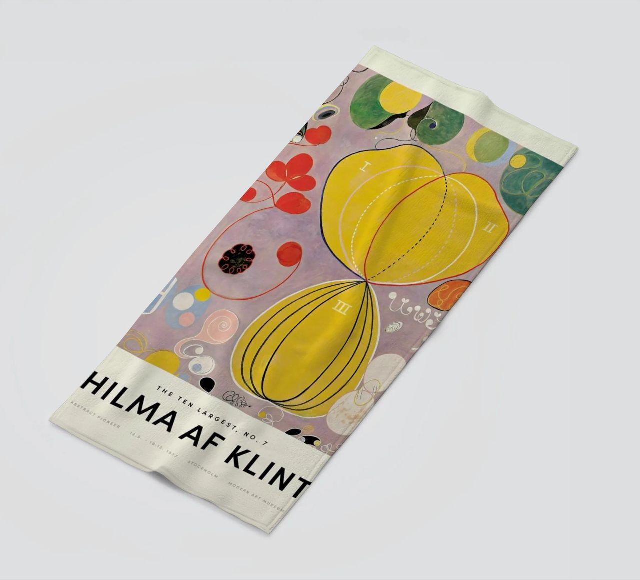 Hilma af Klint - The Ten Largest, No. 7 telo mare da Vintage by JUNIQE