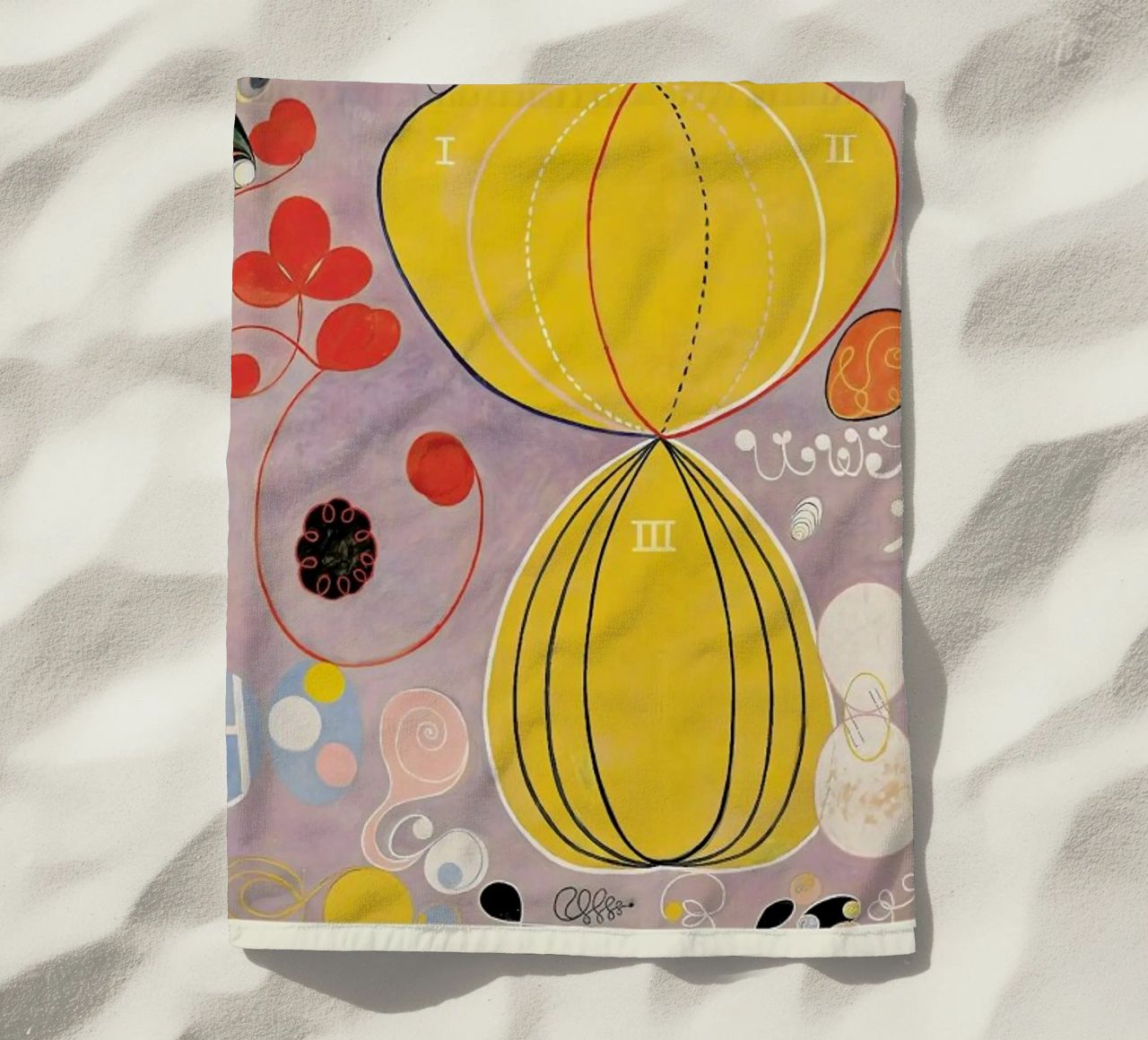 Hilma af Klint - The Ten Largest, No. 7 telo mare da Vintage by JUNIQE