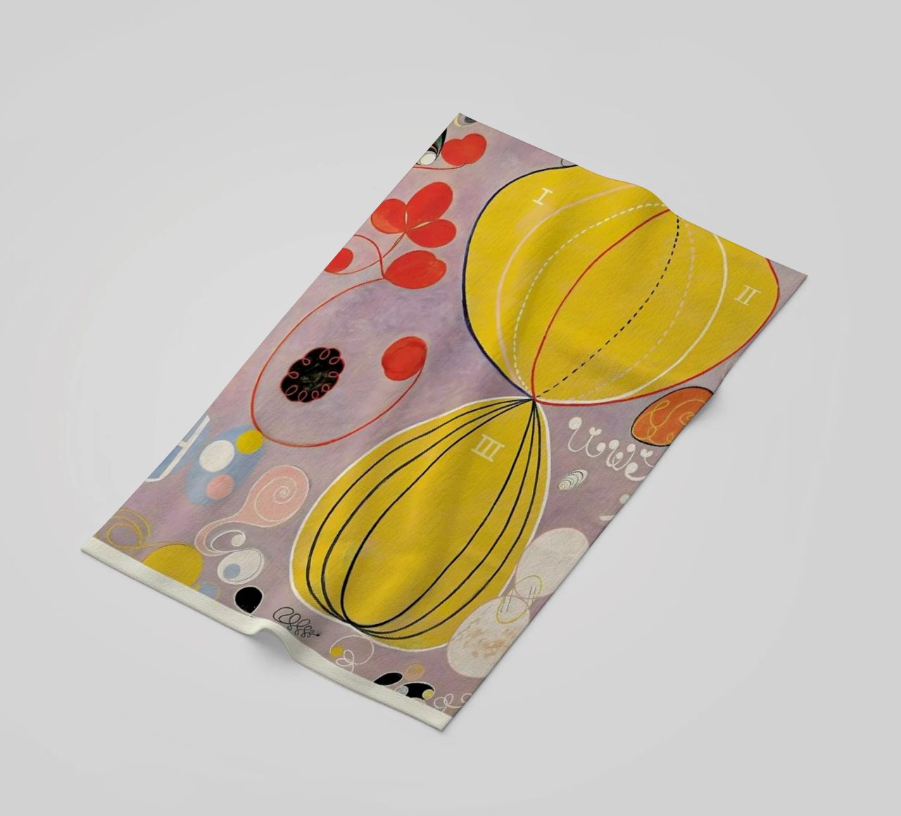 Hilma af Klint - The Ten Largest, No. 7 telo mare da Vintage by JUNIQE