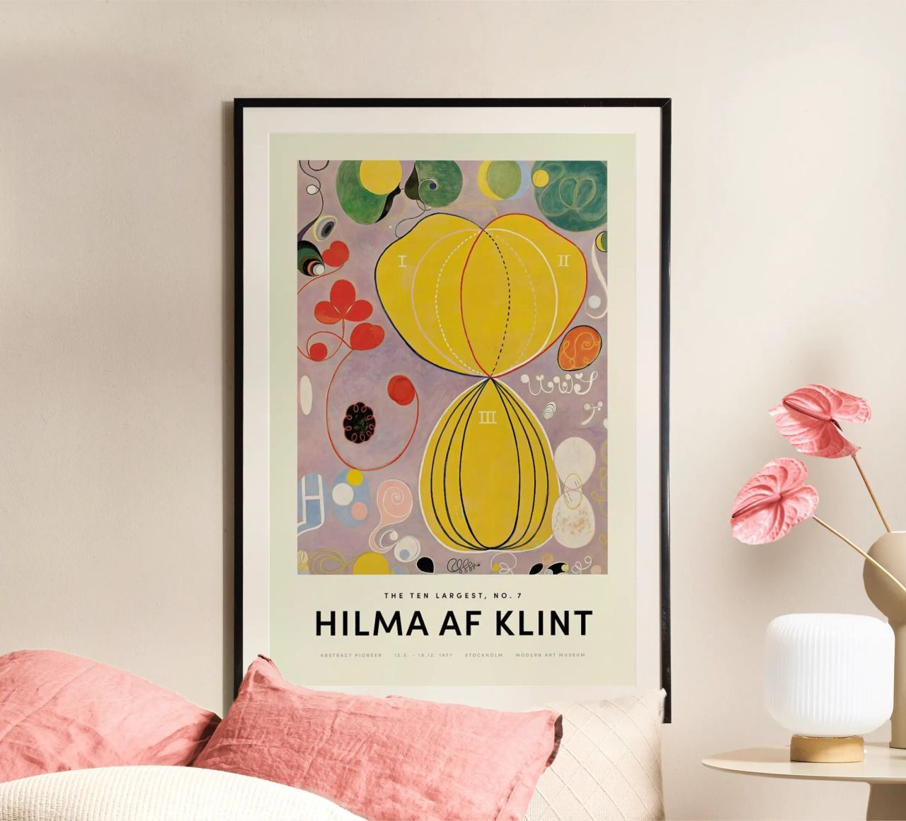 Hilma af Klint - The Ten Largest, No. 7 poster da Vintage by JUNIQE
