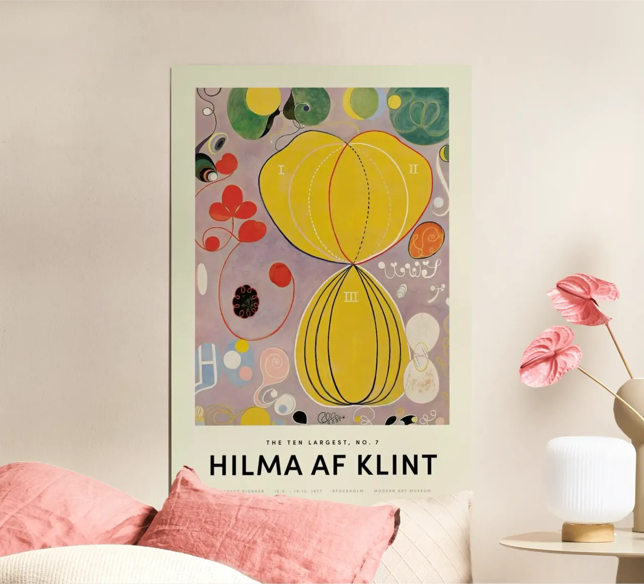 Hilma af Klint - The Ten Largest, No. 7 carta hahnemühle da Vintage by JUNIQE