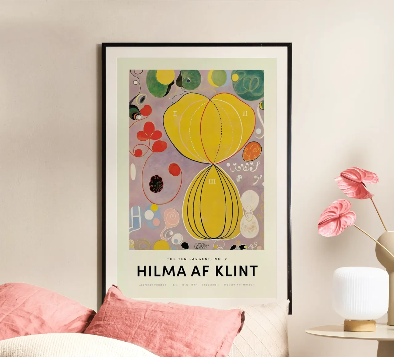 Hilma af Klint - The Ten Largest, No. 7 carta hahnemühle da Vintage by JUNIQE