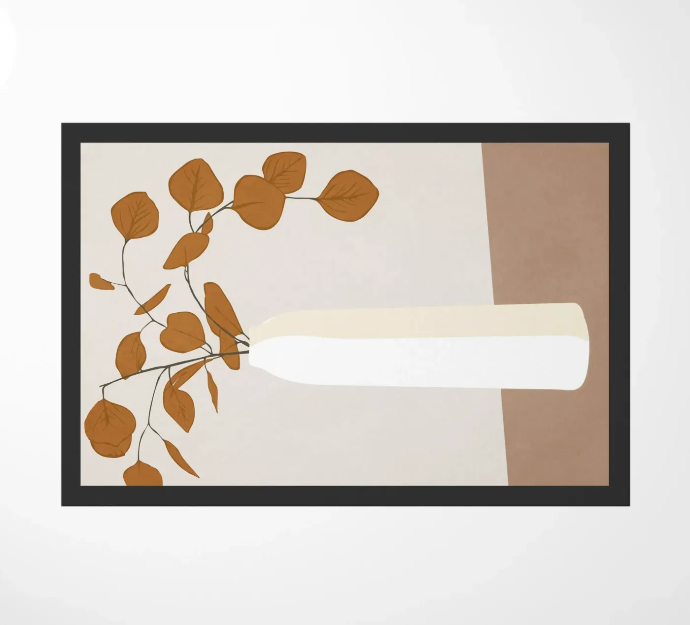 Plant deurmat van cityart