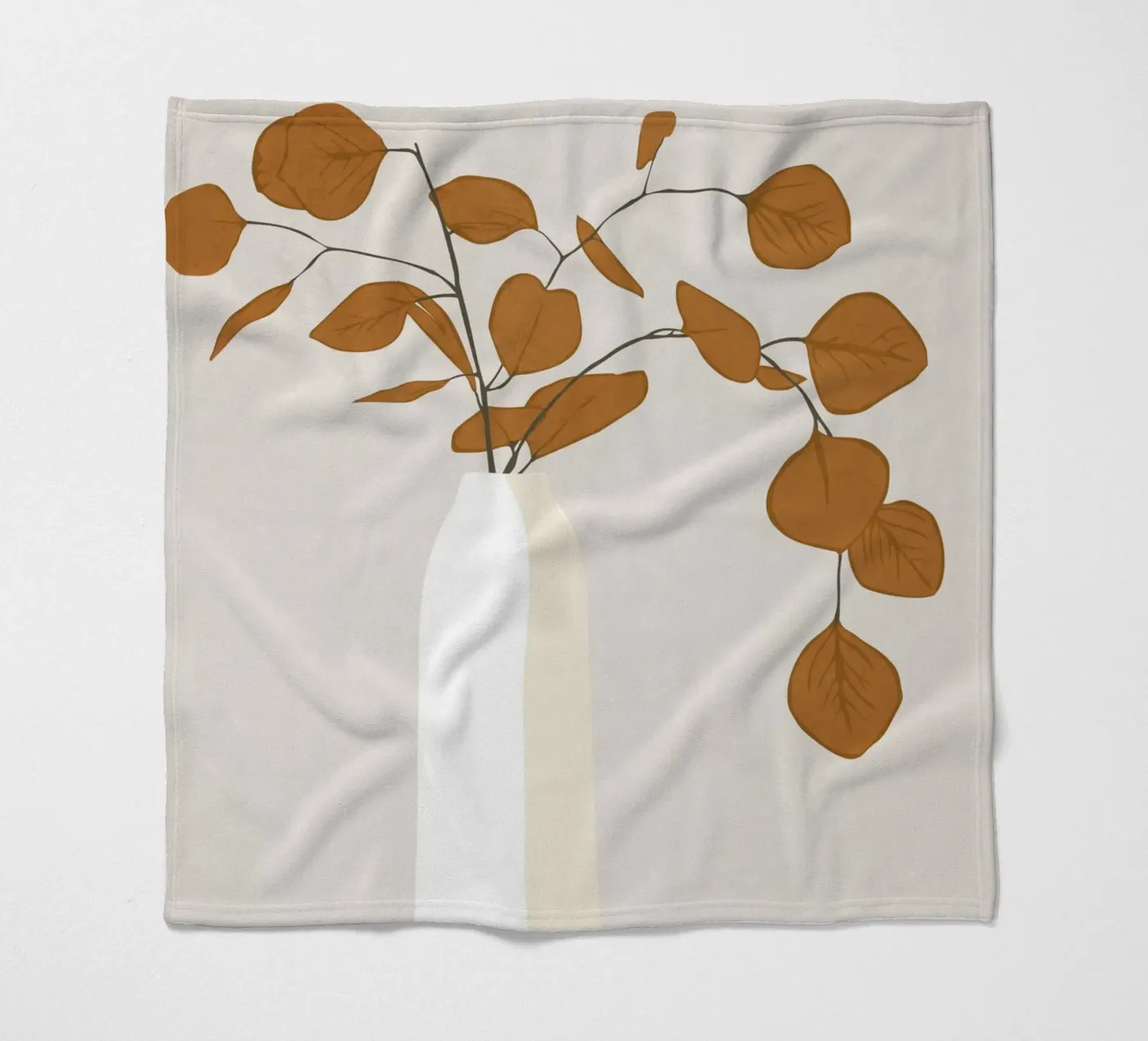 Plant fleece blanket by cityart