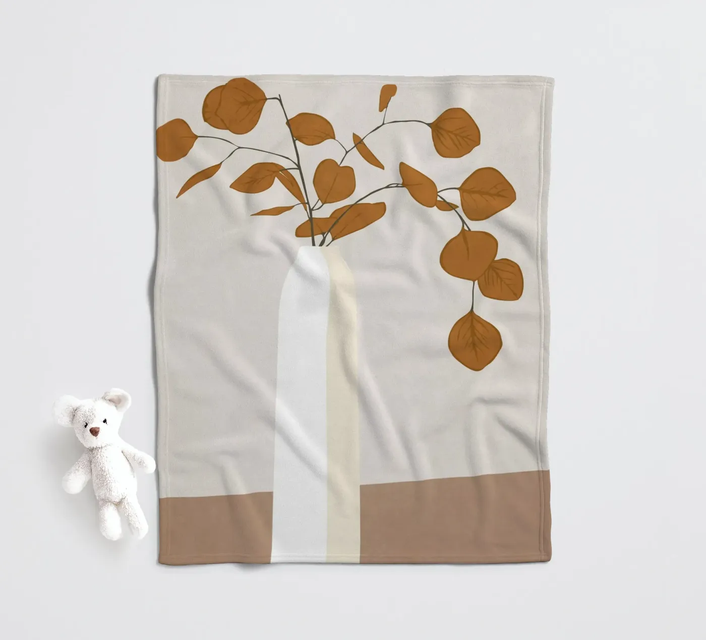 Plant fleece blanket by cityart