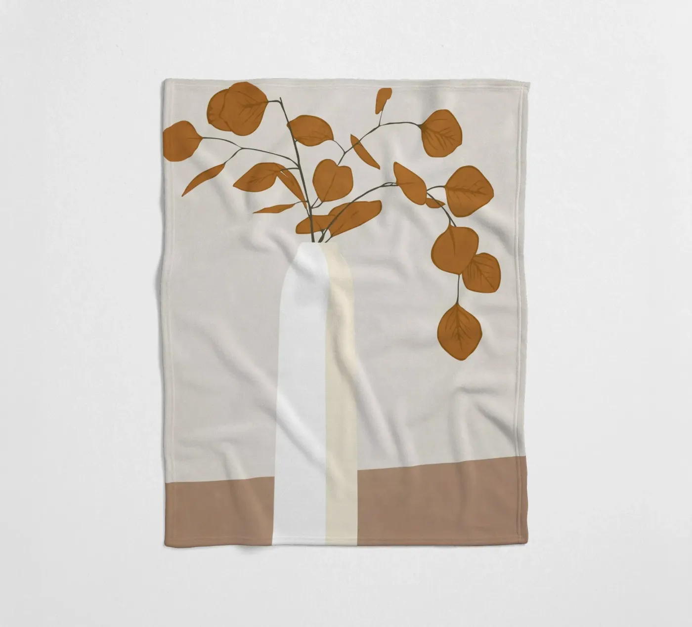 Plant fleece blanket by cityart