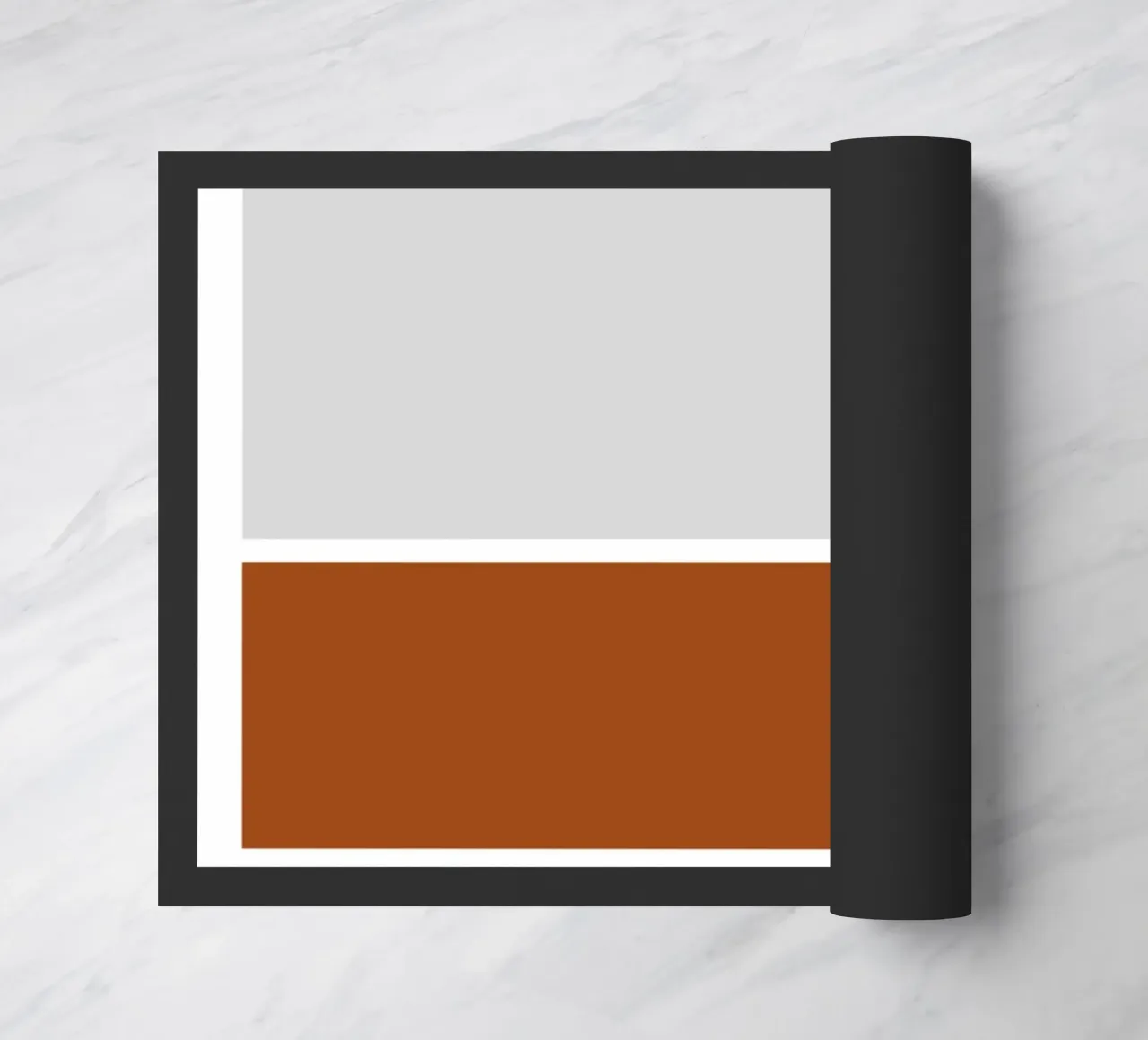 Mark Rothko Abstract Color Field Painting Print doormat by NorwesClub