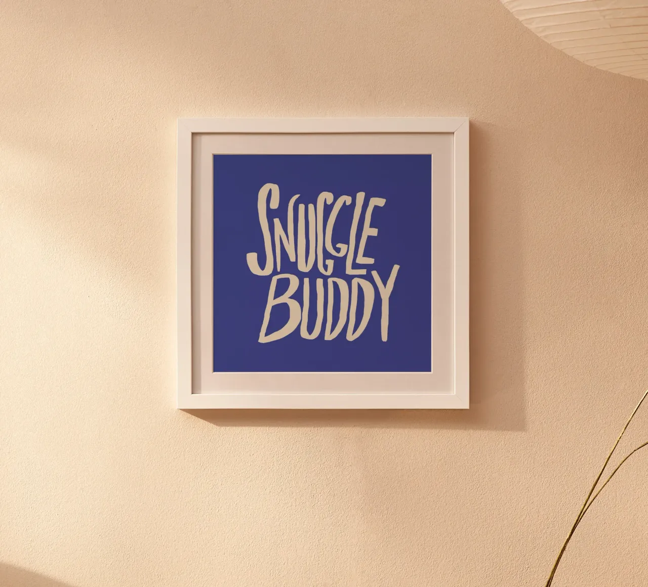 Snuggle Buddy - Blue poster da Leah Flores