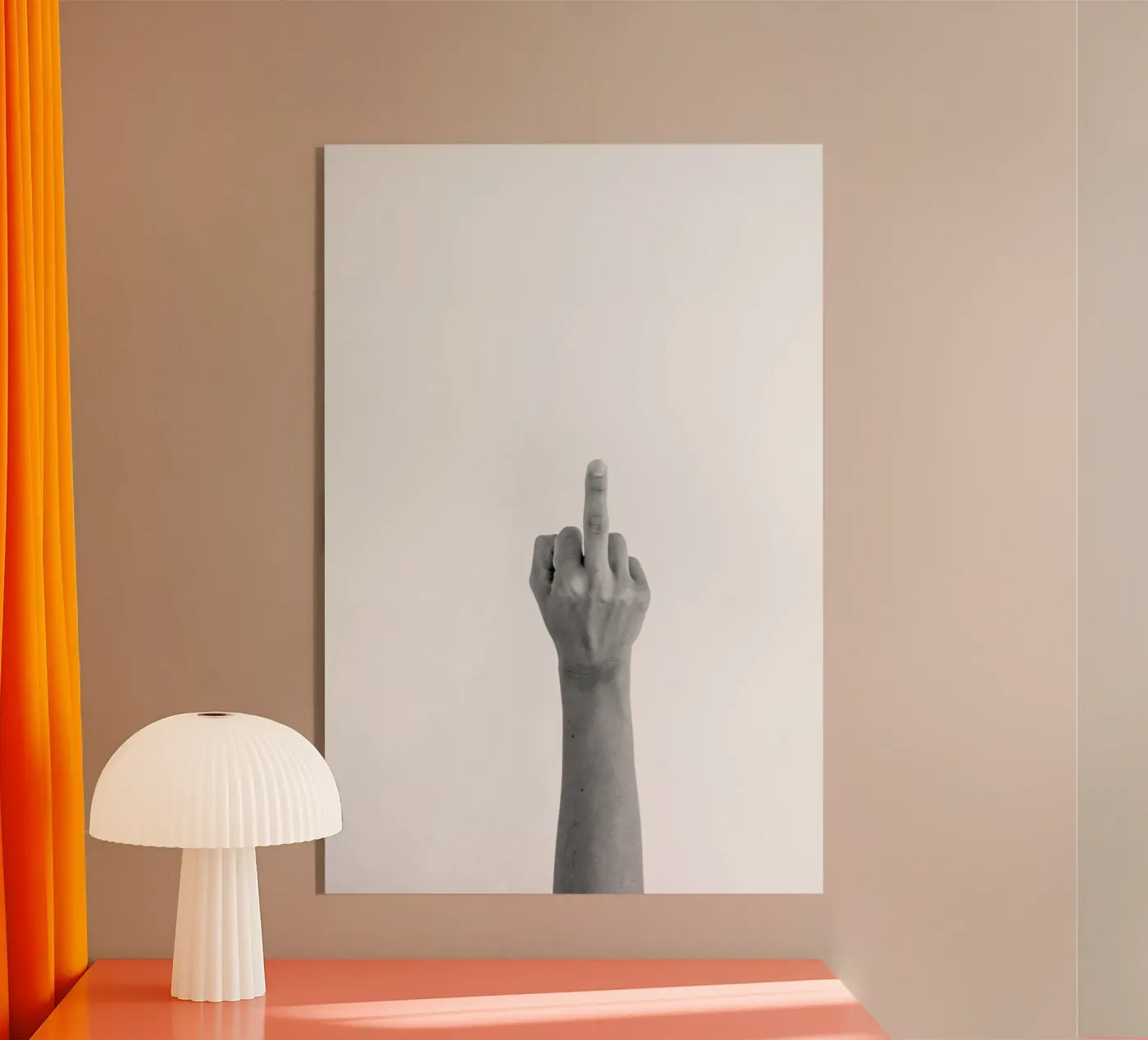 No Words Needed acrylic glass by Studio Nahili