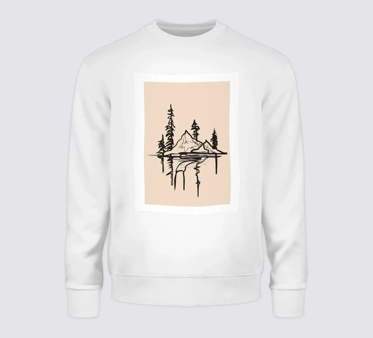 Abstract Landscape II felpa da cityart