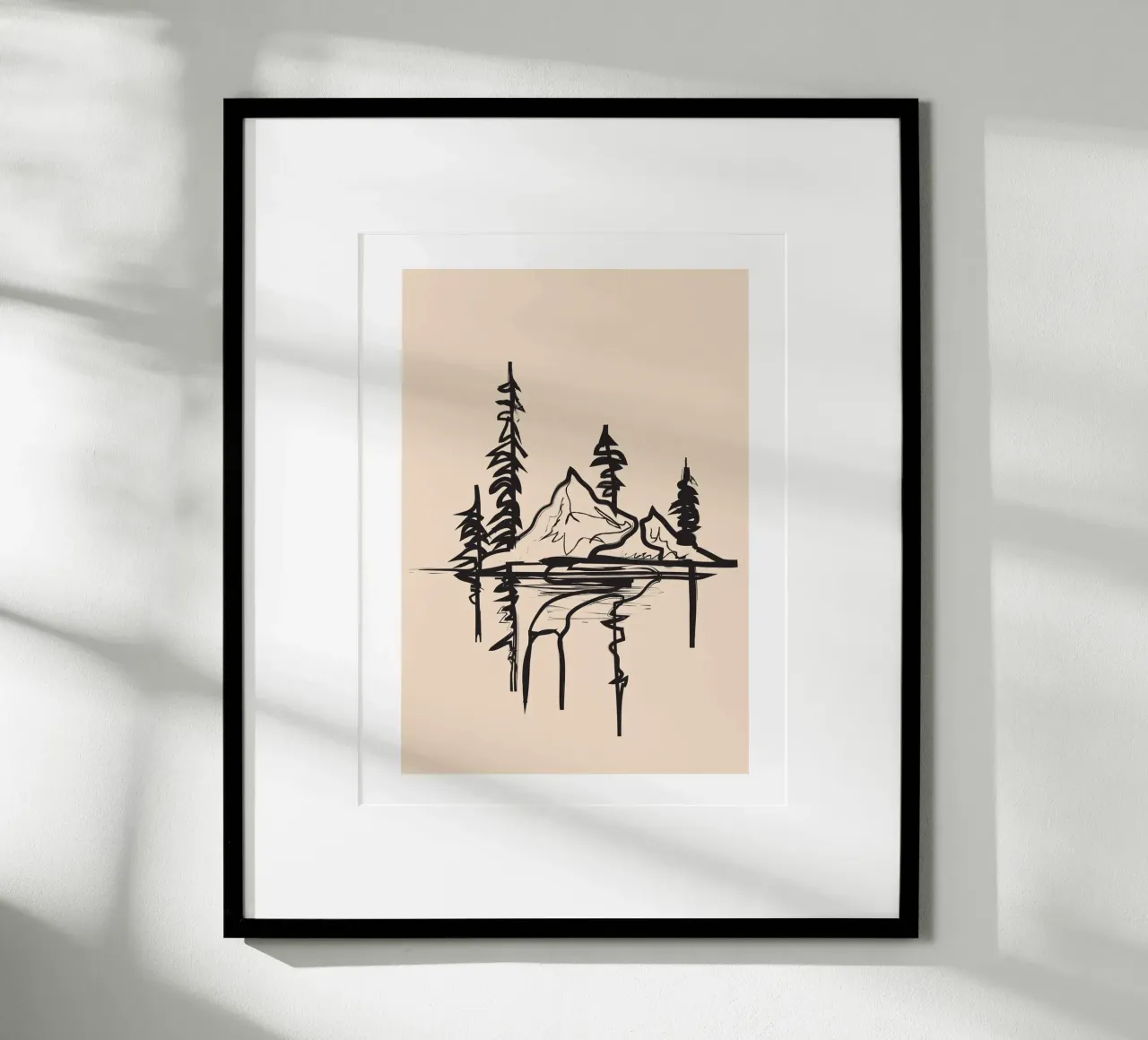 Abstract Landscape II poster da cityart