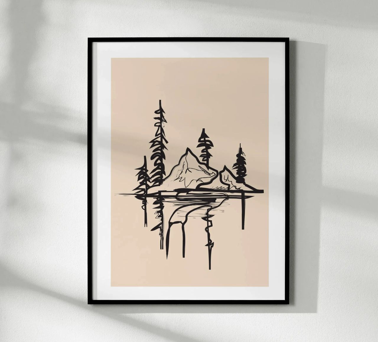 Abstract Landscape II Poster von cityart