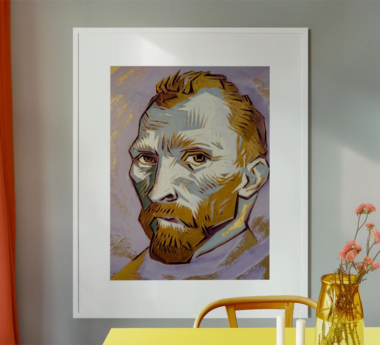 Van gogh Lavender poster by dinem