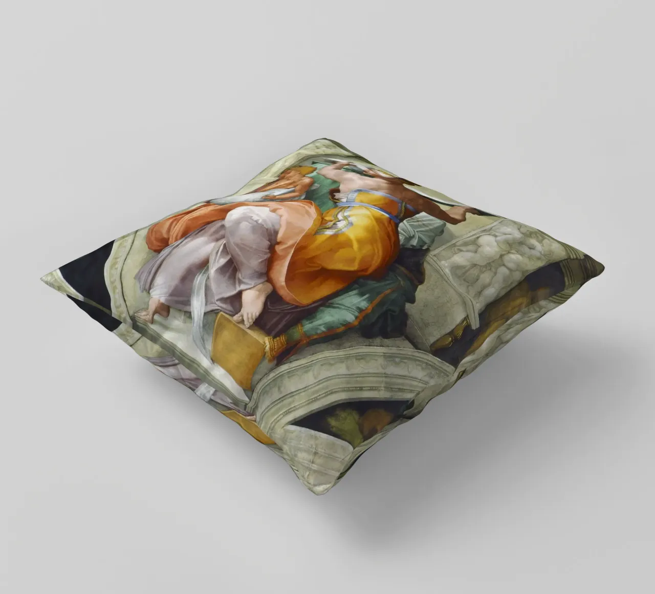 Michelangelo's Libyan Sibyl (c. 1511) cuscino da Venus Art