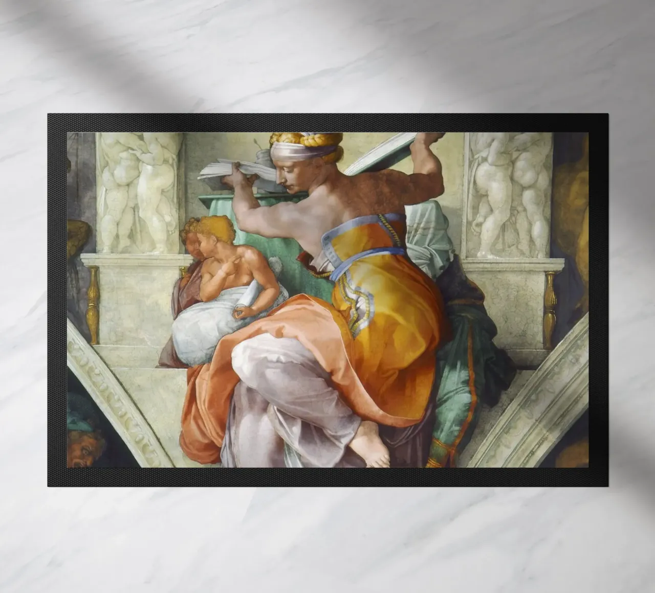 Michelangelo's Libyan Sibyl (c. 1511) zerbino da Venus Art