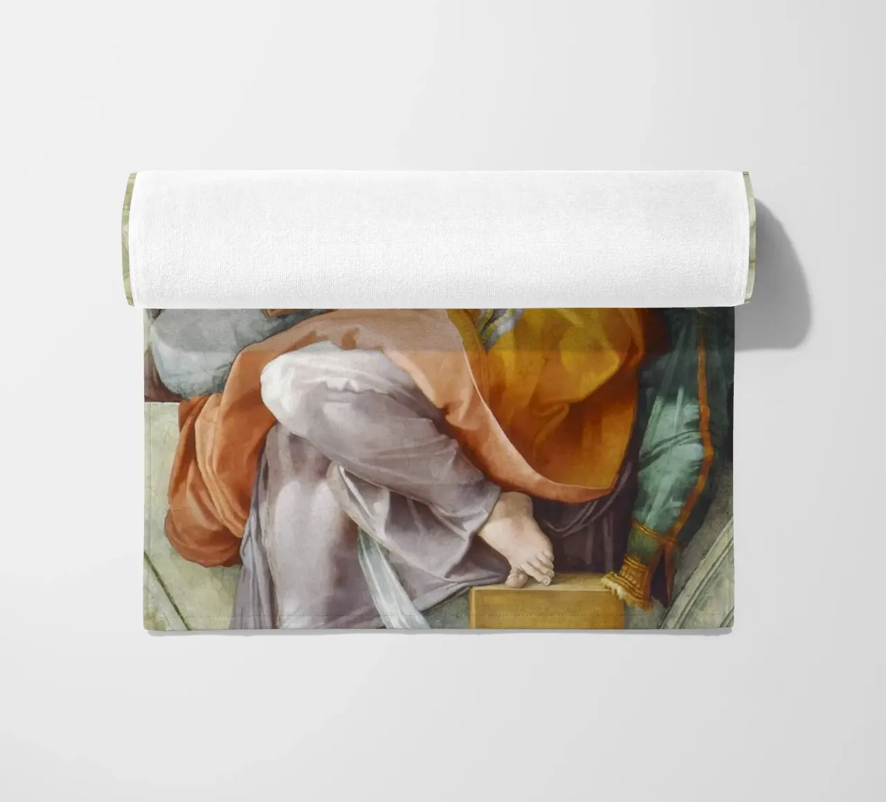Michelangelo's Libyan Sibyl (c. 1511) telo mare da Venus Art
